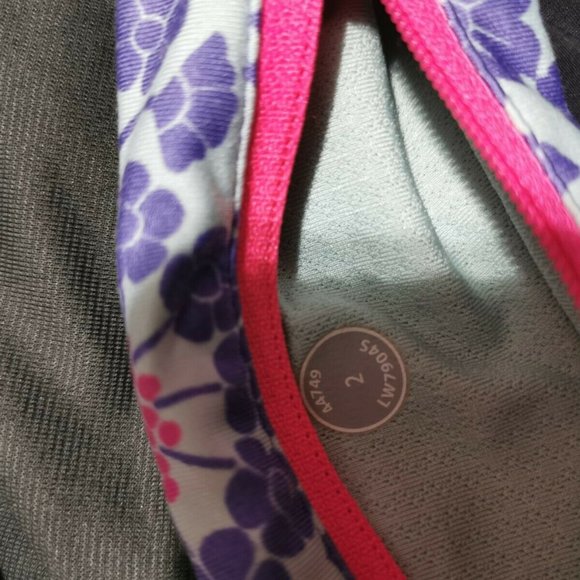 lululemon athletica Black and Purple Athletic Shorts - Picture 9 of 9